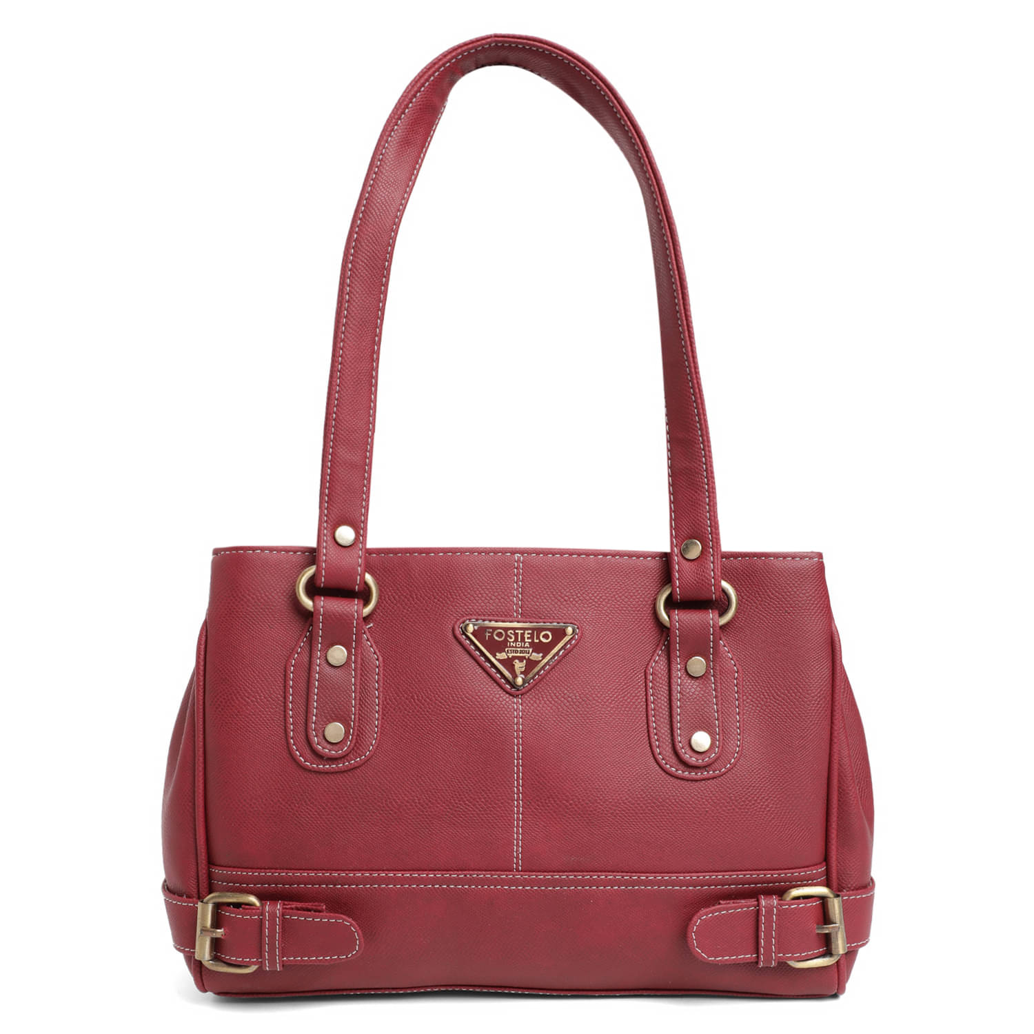     			Fostelo Handheld PU Set of 1 ( Maroon )