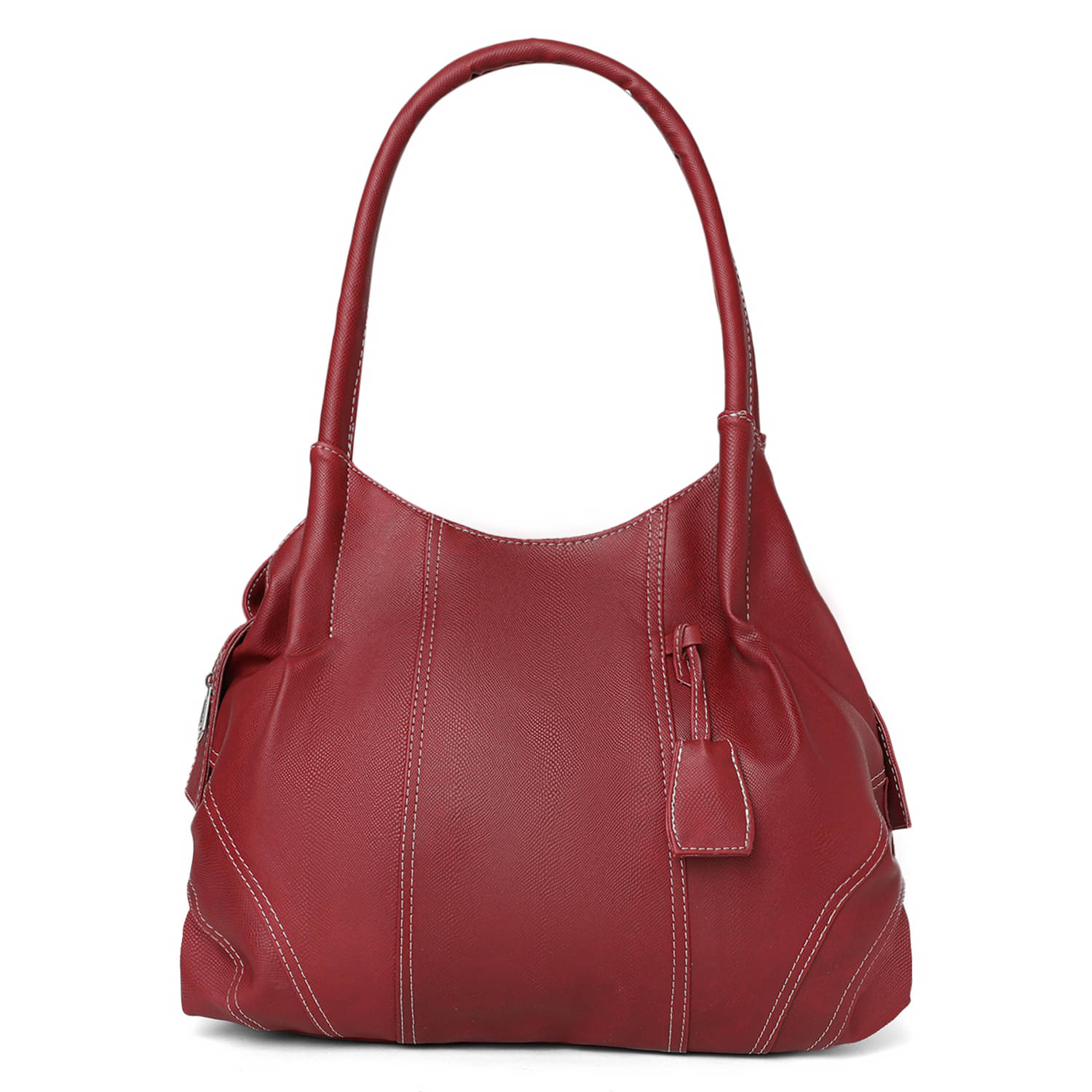     			Fostelo - Maroon PU Shoulder Bag