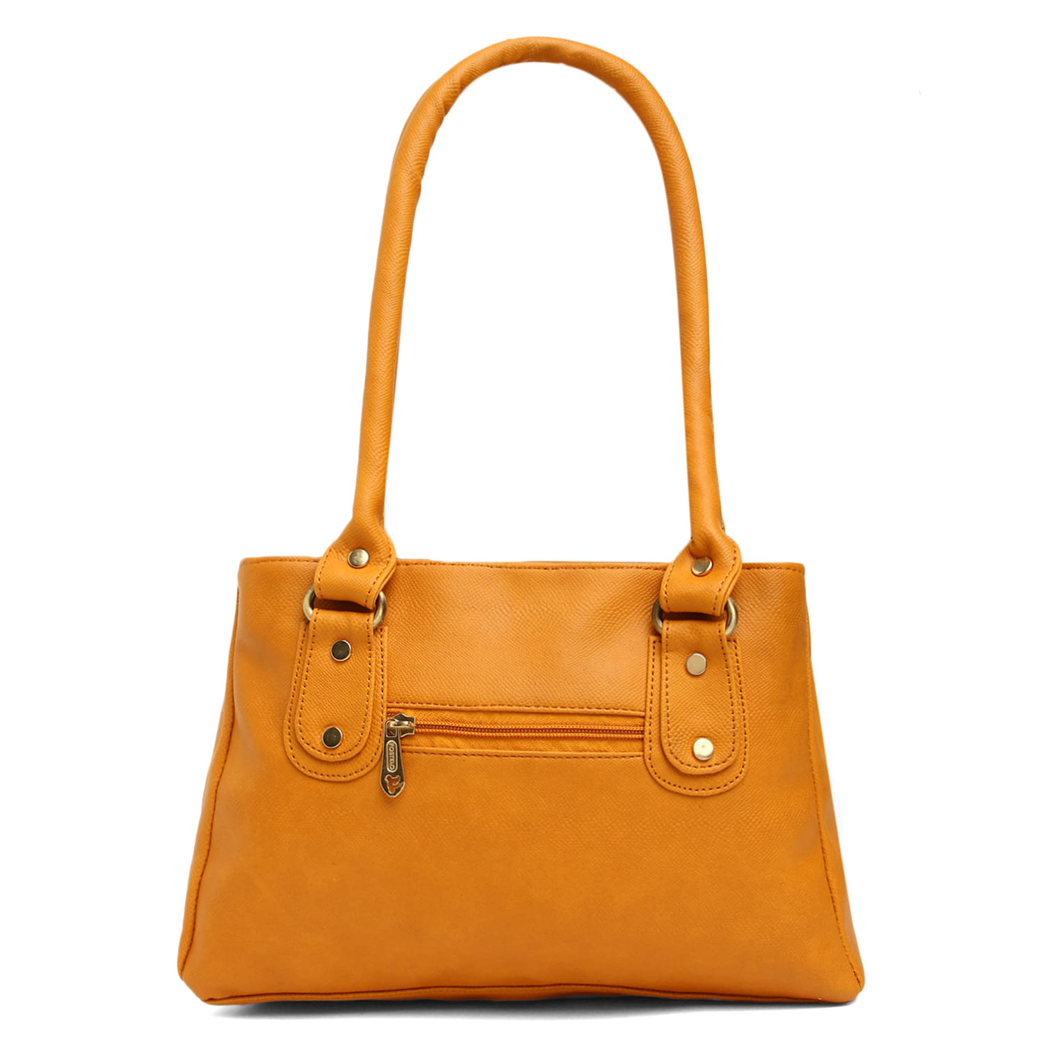     			Fostelo - Orange PU Shoulder Bag