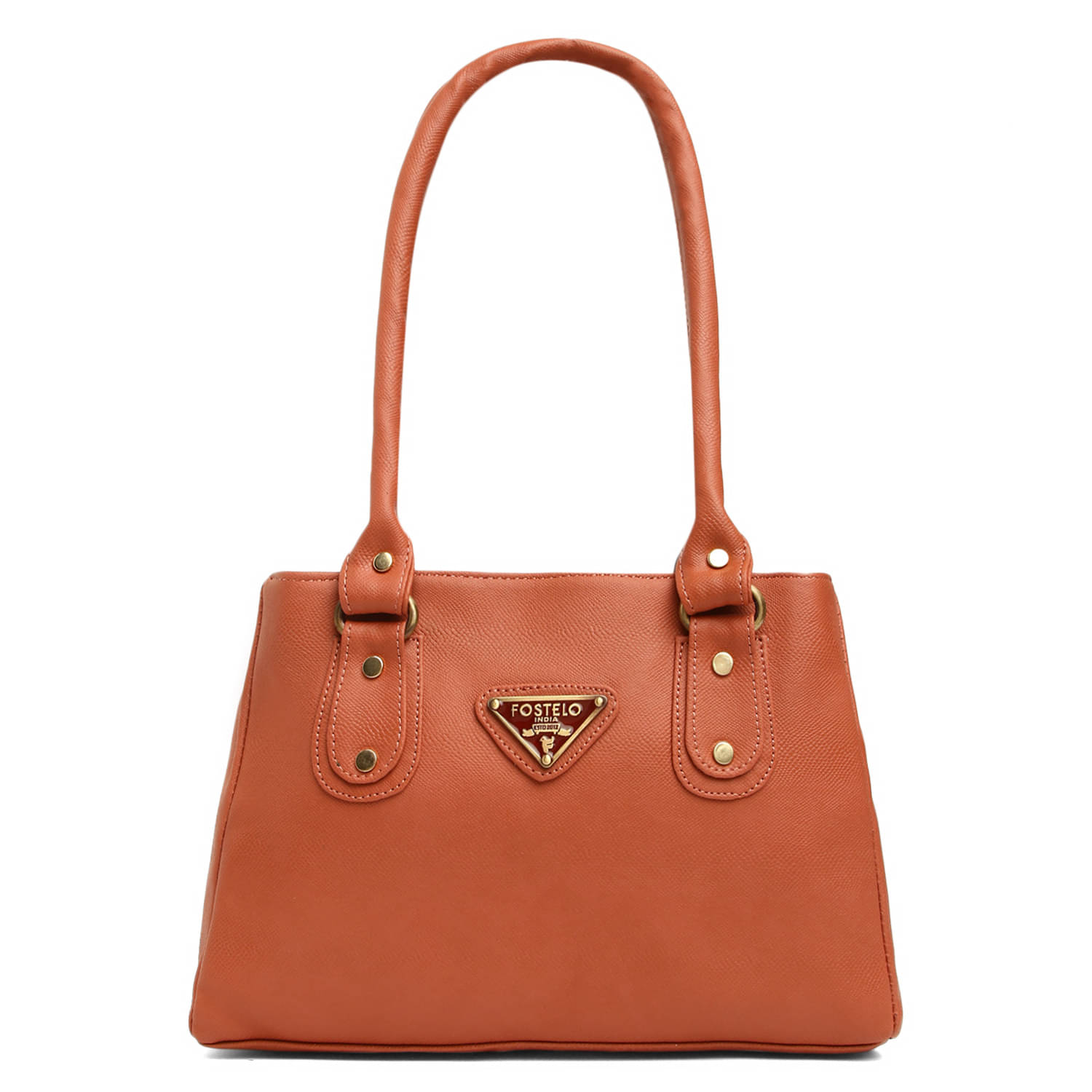     			Fostelo - Rose Gold PU Shoulder Bag