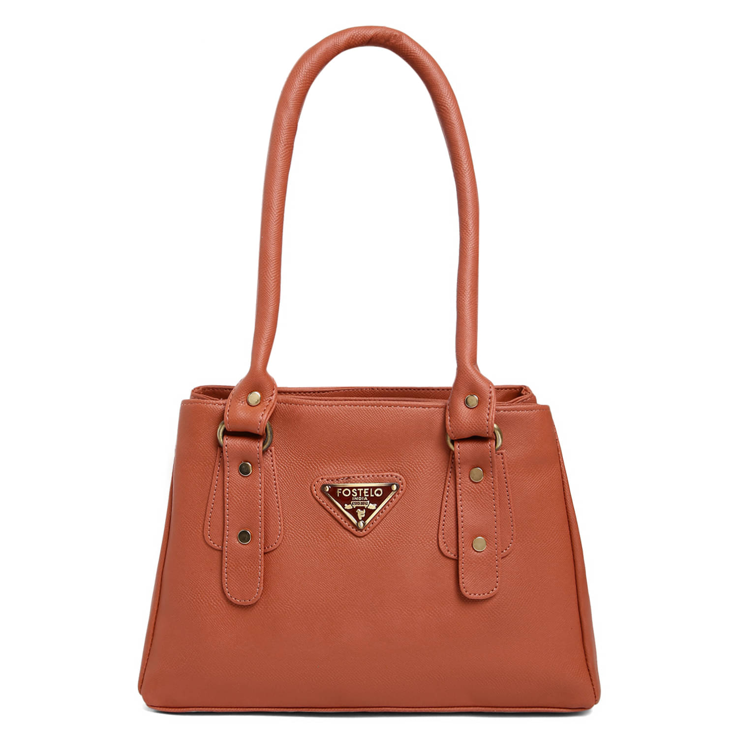     			Fostelo - Rose Gold PU Shoulder Bag