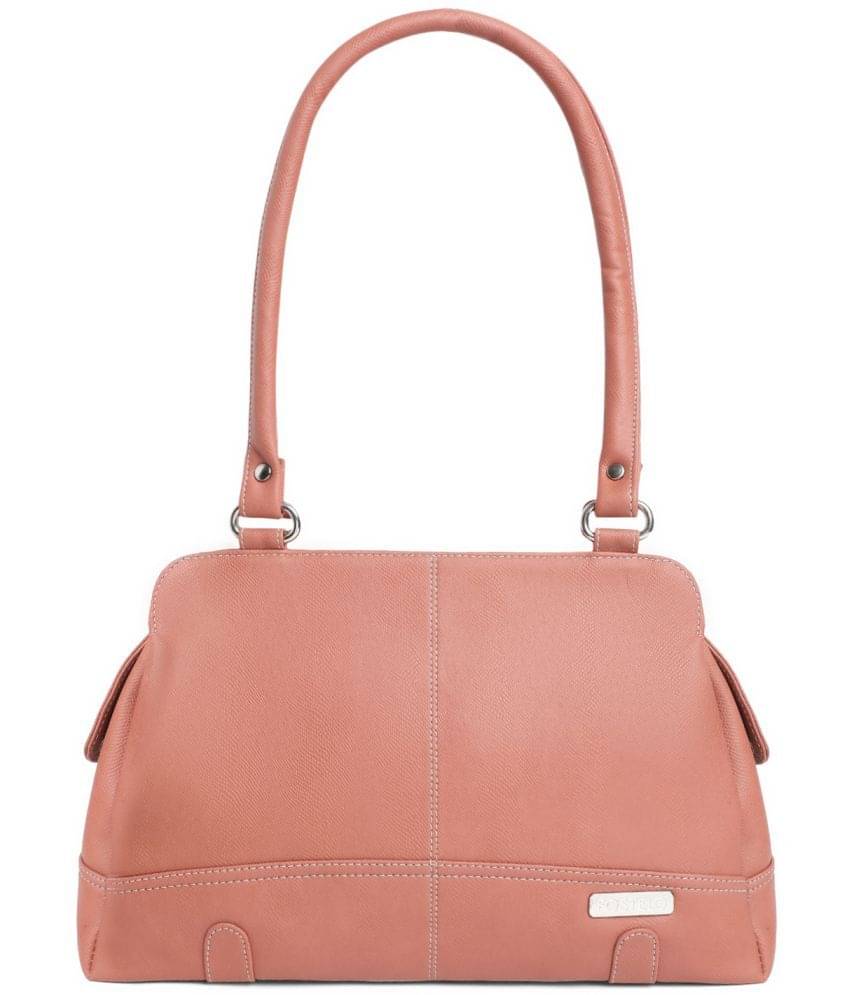     			Fostelo - Rose Gold PU Shoulder Bag