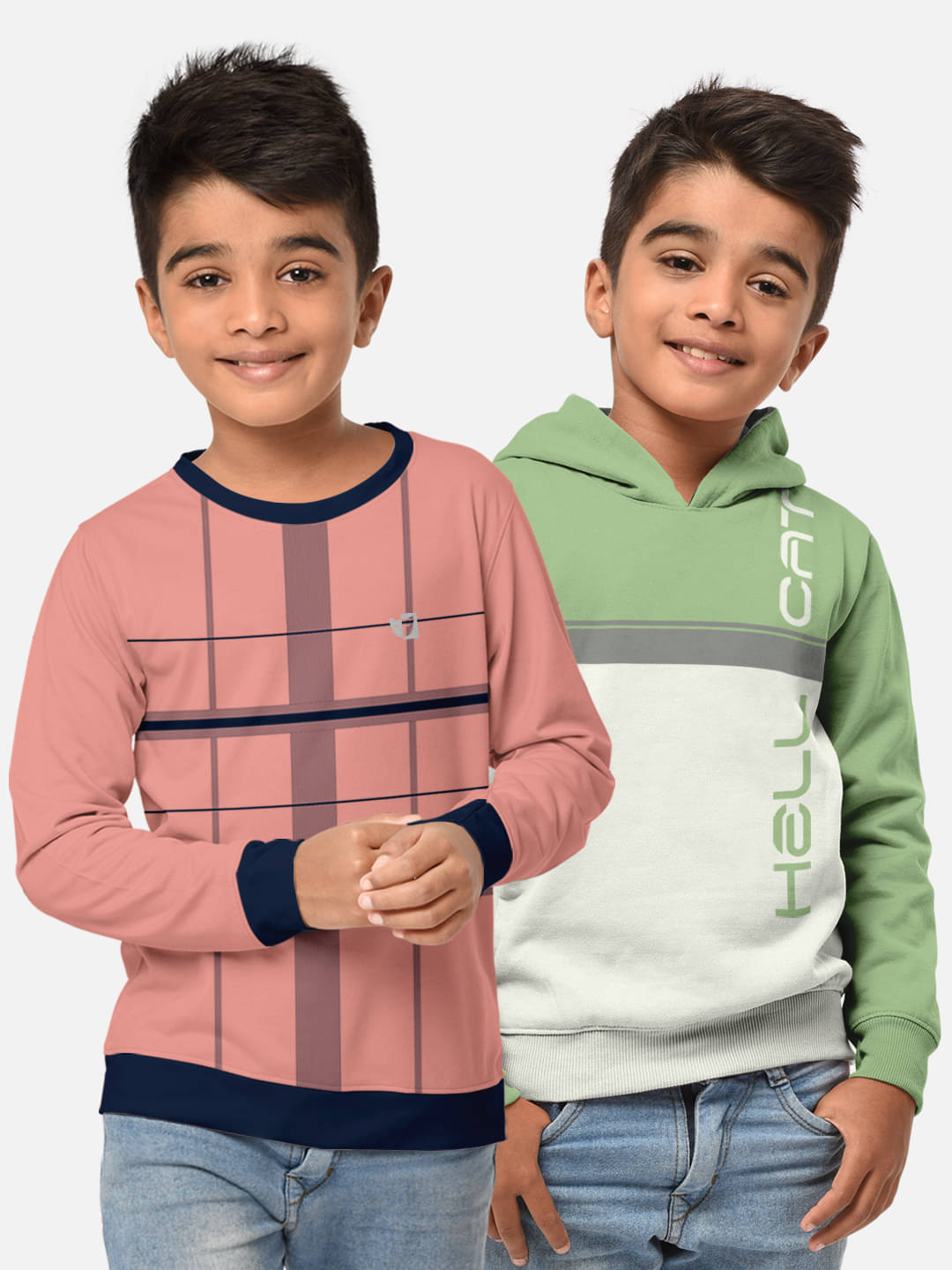     			HELLCAT Pack of 1 Boys Cotton Blend T-Shirt ( Multicolor )