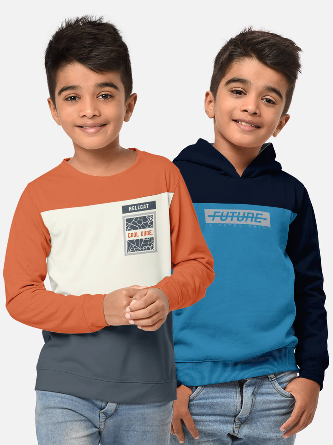     			HELLCAT Pack of 1 Boys Cotton Blend T-Shirt ( Multicolor )