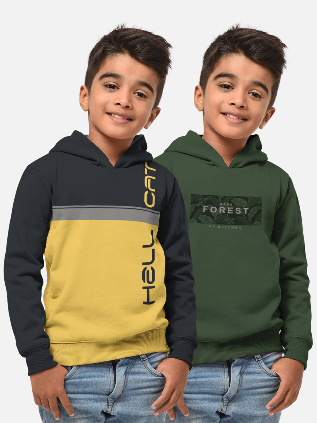 HELLCAT Pack of 1 Boys Cotton Blend T-Shirt ( Multicolor )