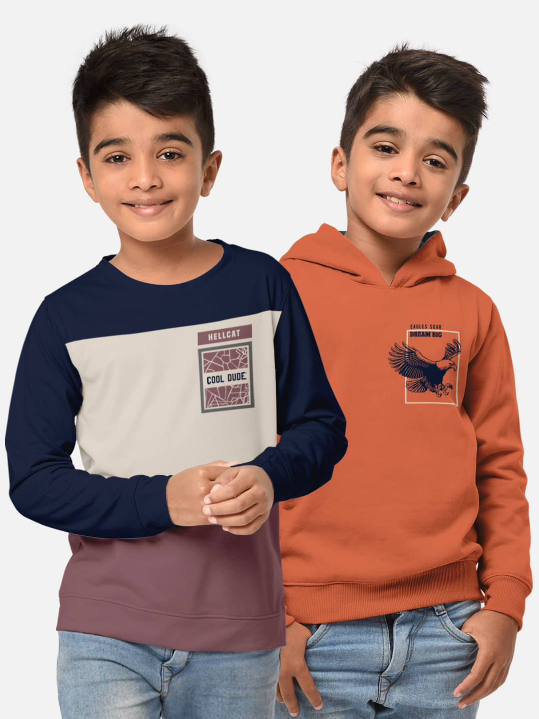     			HELLCAT Pack of 5 Boys Cotton Blend T-Shirt ( Multicolor )
