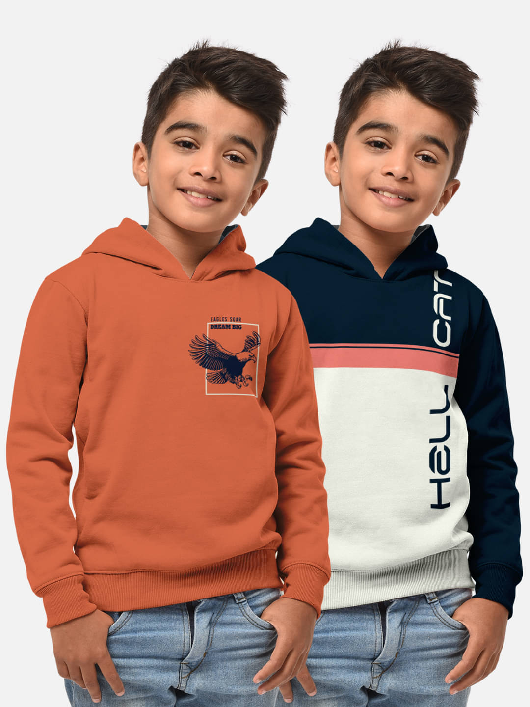    			HELLCAT Pack of 1 Boys Cotton Blend T-Shirt ( Multicolor )