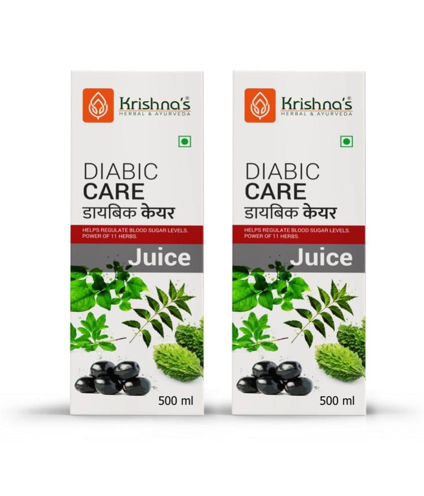     			Krishna's Herbal & Ayurveda Diabic Care Juice 500 ml ( Pack of 2)