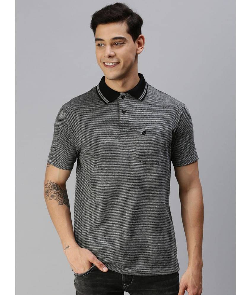     			ONN - Black Cotton Blend Regular Fit Men's Polo T Shirt ( Pack of 1 )