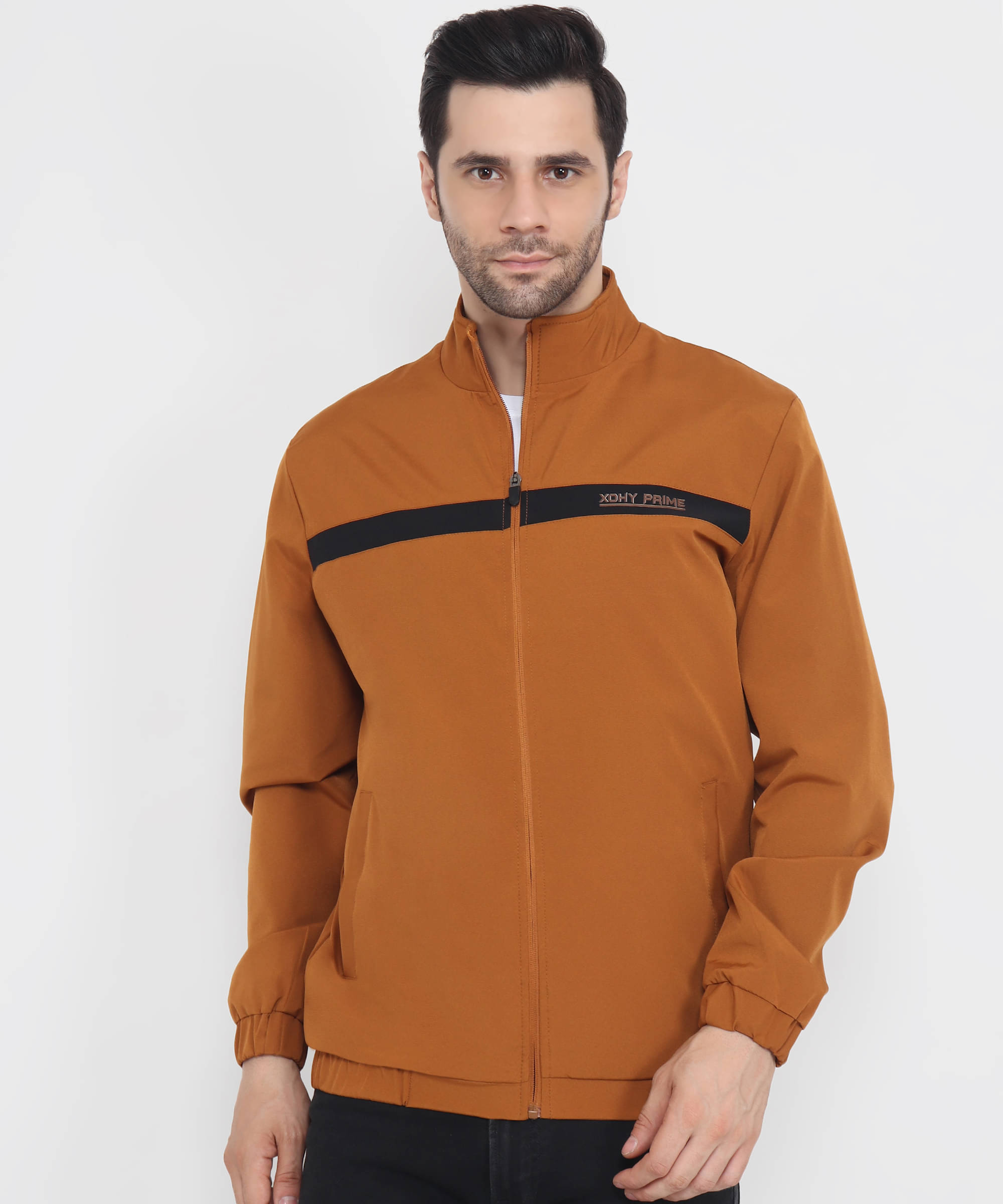 xohy - Mustard Nylon Regular Fit Men's Windcheater Jacket ( Pack of 1 )     			xohy - Mustard Nylon Regular Fit Men's Windcheater Jacket ( Pack of 1 )
