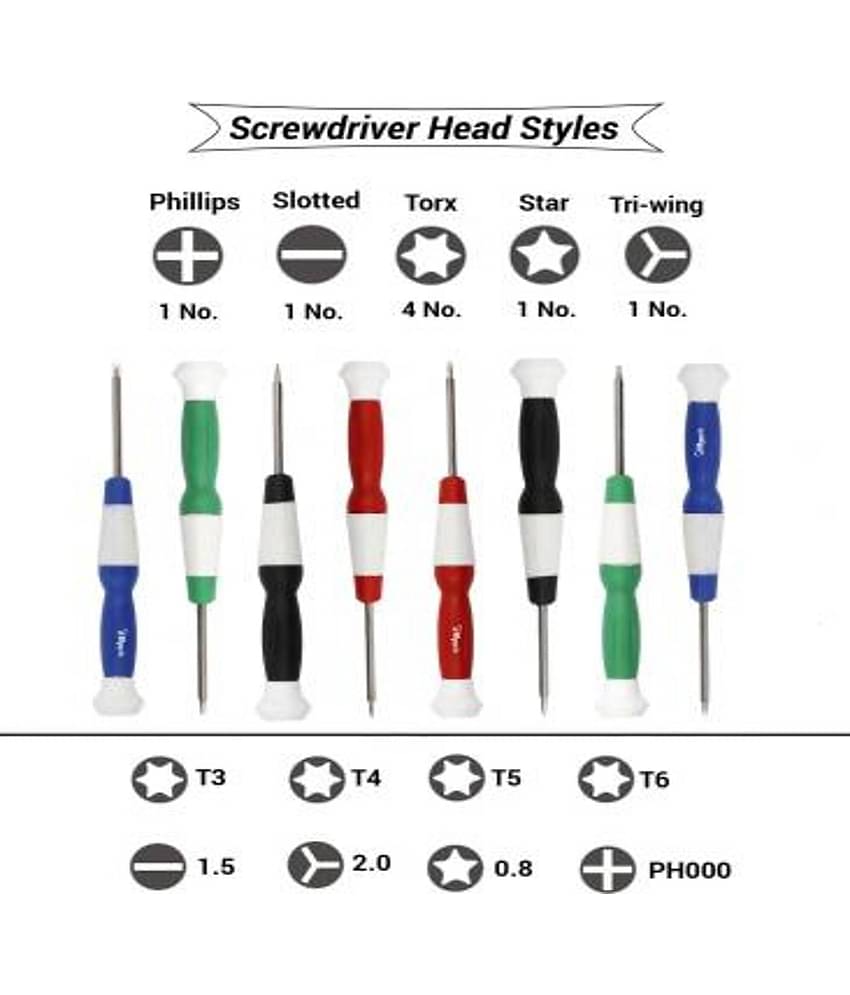 ALDECO 11 Pcs Screwdriver Set