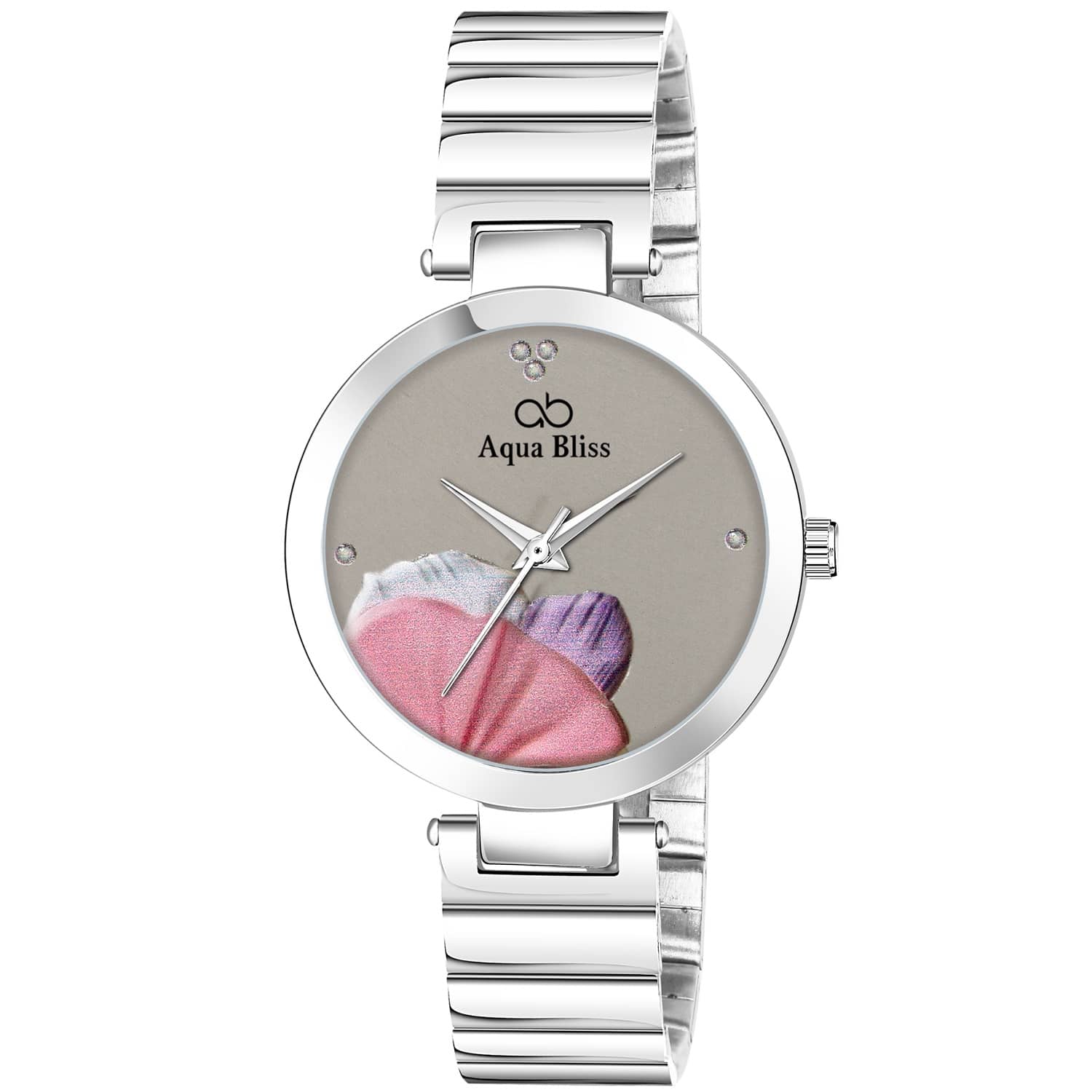 AQUA BLISS - Silver Stainless Steel Analog Womens Watch