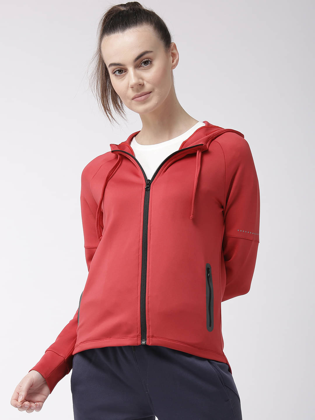     			Alcis - Red Polyester Women's Jacket