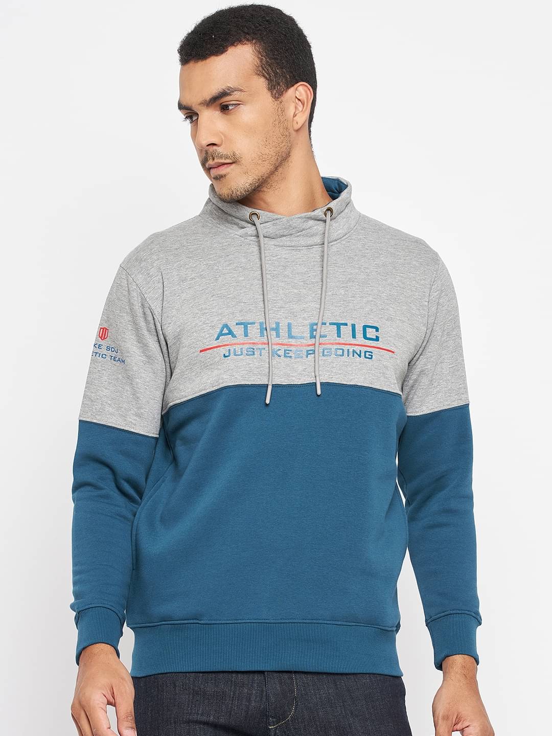     			Duke - Multicolor Fleece Regular Fit Men's Sweatshirt ( Pack of 1 )