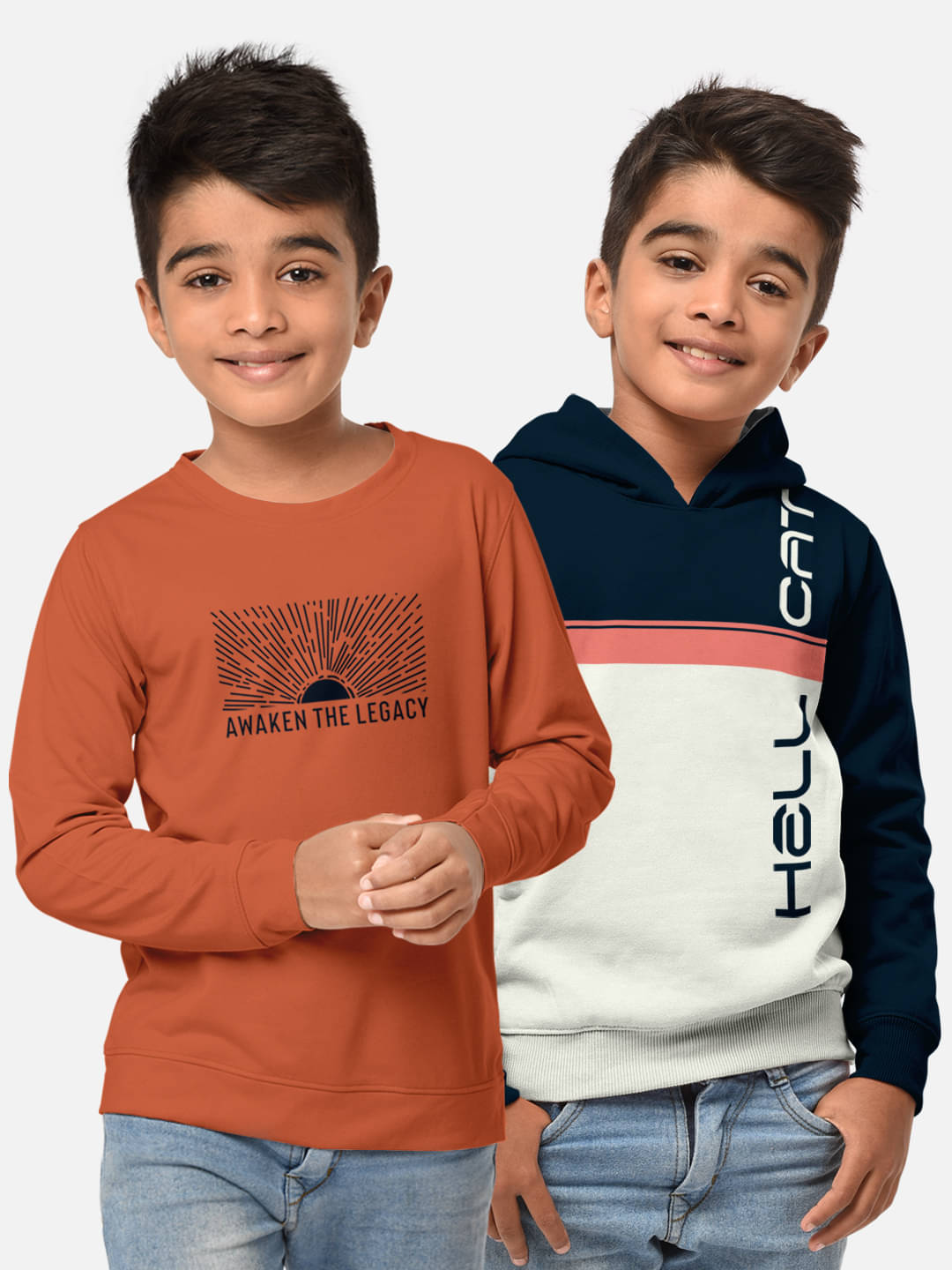     			HELLCAT Pack of 1 Boys Cotton Blend T-Shirt ( Multicolor )