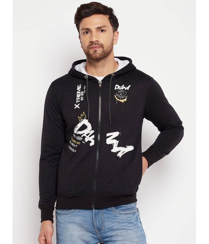 Lycos - Black Fleece Regular Fit Men's Sweatshirt ( Pack of 1 ) Lycos - Black Fleece Regular Fit Men's Sweatshirt ( Pack of 1 )