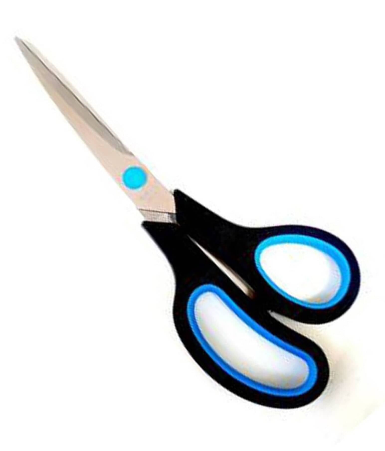     			Multipurpose Regular Scissors with Stainless Steel Sharp Blade Ergonomicfor Better and Comfortable Long Hold, Pointed Tip, Paper Art & Craft Scissors, Students, Office, Home Scissors,