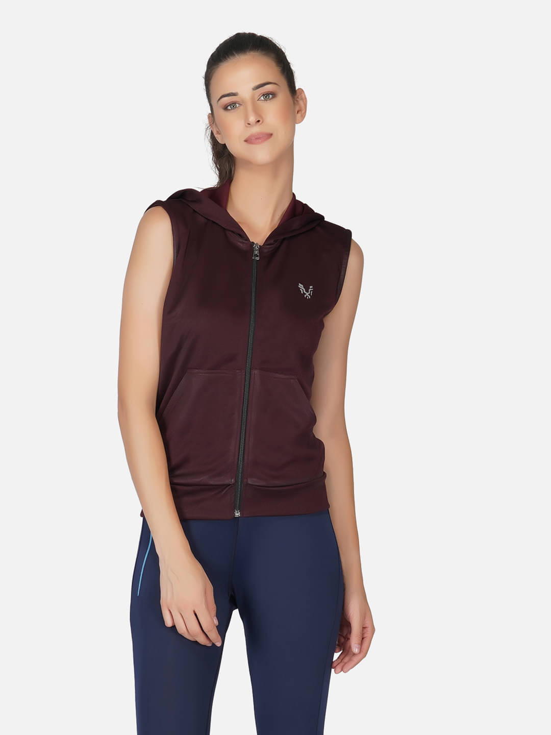     			Uzarus - Maroon Polyester Women's Jacket