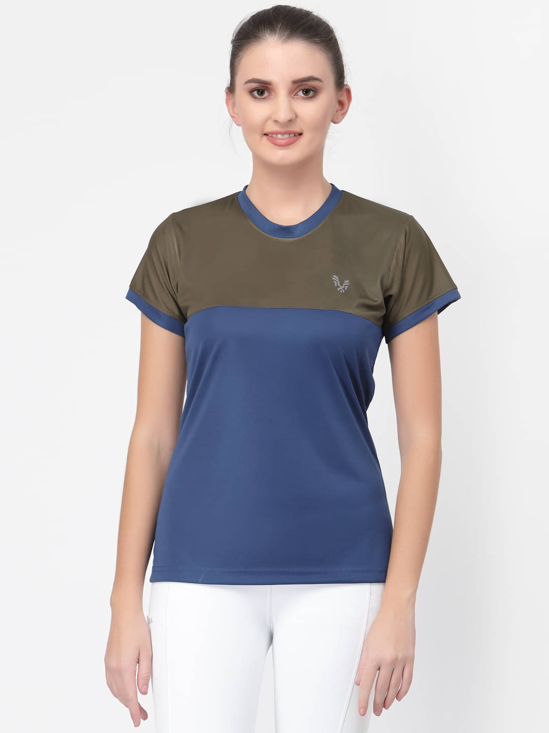     			Uzarus Navy Polyester Polos - Single