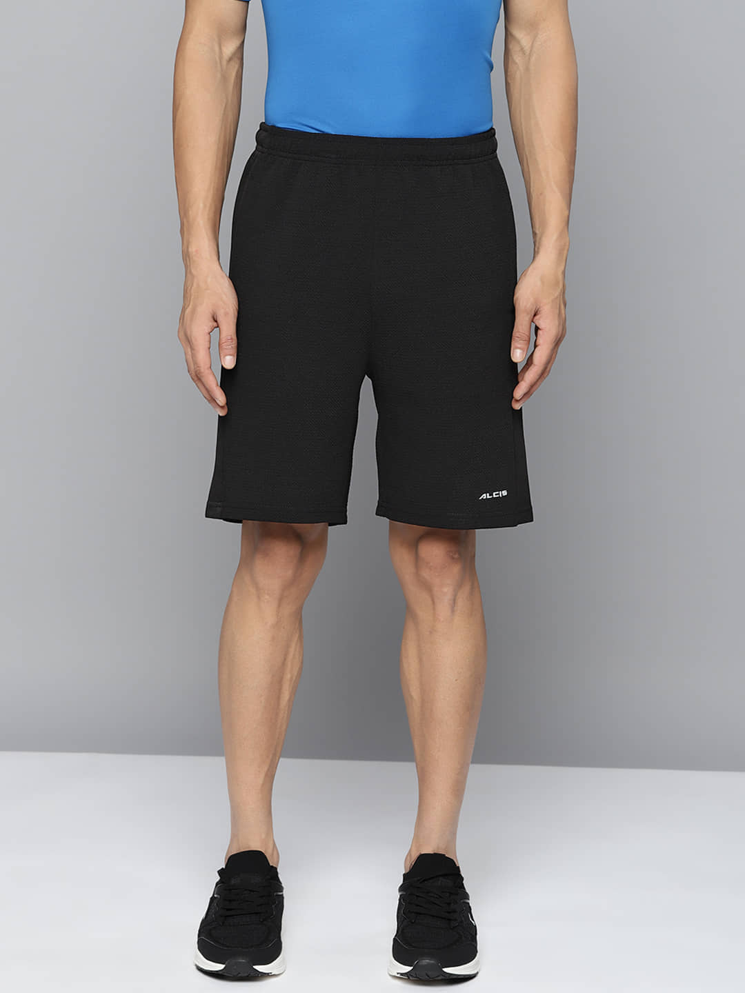 Alcis - Black Polyester Men's Running Shorts ( Pack of 1 ) - Shorts | Buy online on ZillyBuy
