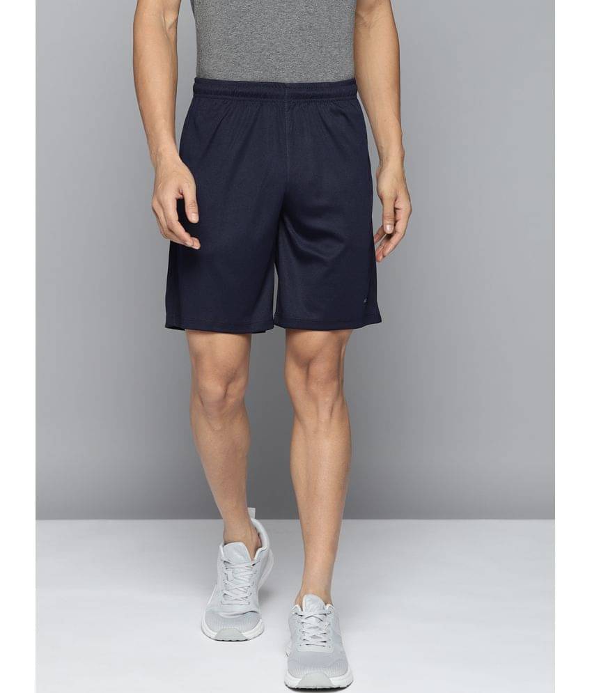 Alcis - Blue Polyester Men's Running Shorts ( Pack of 1 )     			Alcis - Blue Polyester Men's Running Shorts ( Pack of 1 )