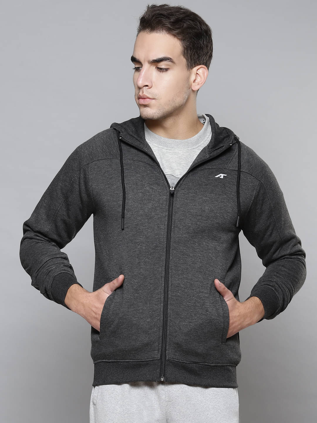 Alcis - Grey Cotton Regular Fit Men's Casual Jacket ( Pack of 1 ) Alcis - Grey Cotton Regular Fit Men's Casual Jacket ( Pack of 1 )