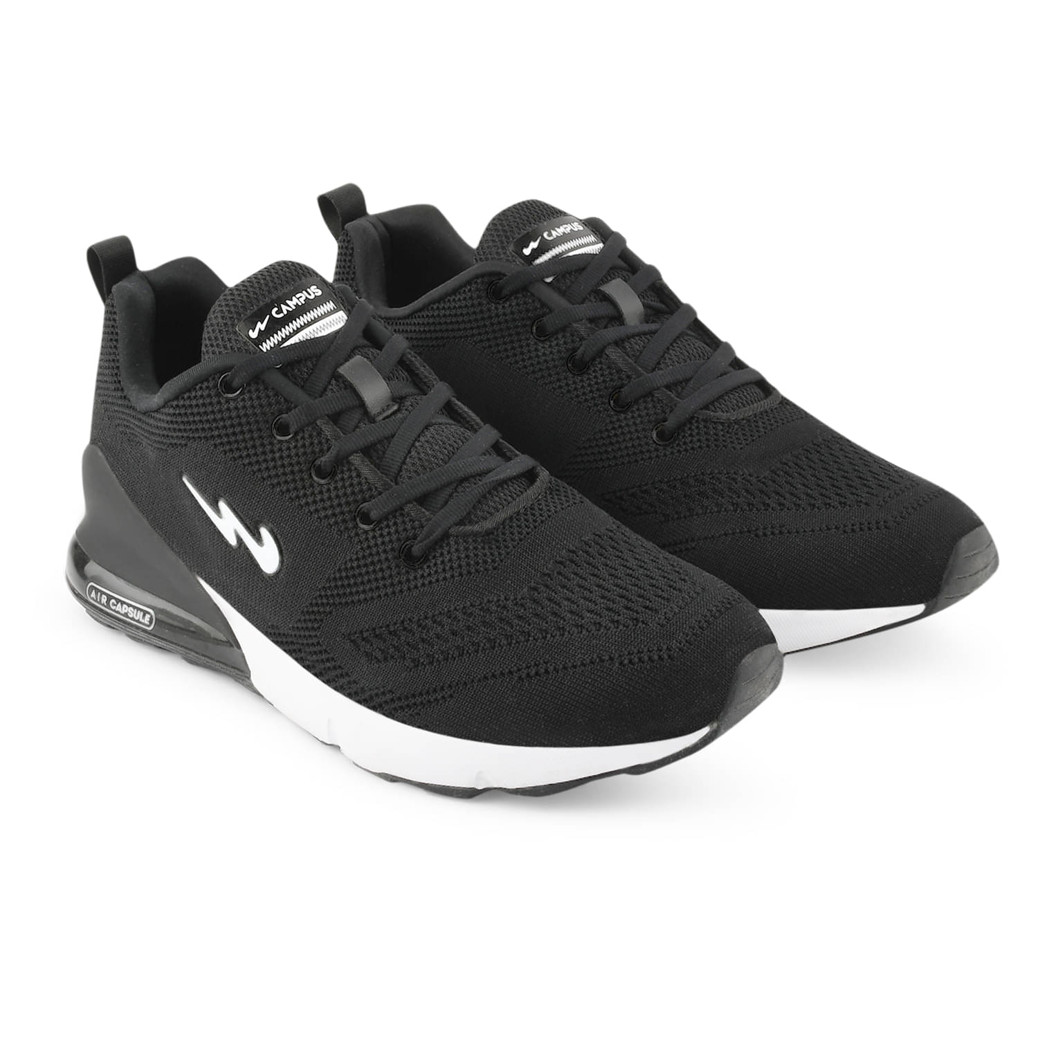 Campus - NORTH PLUS Black Men's Sports Running Shoes     			Campus - NORTH PLUS Black Men's Sports Running Shoes