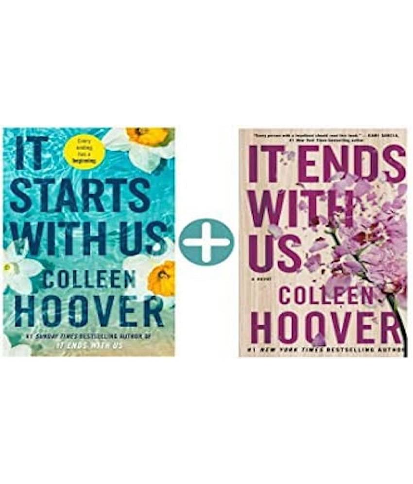 Combo Of It Ends With Us & It starts With Us ( COLLEEN HOOVER)