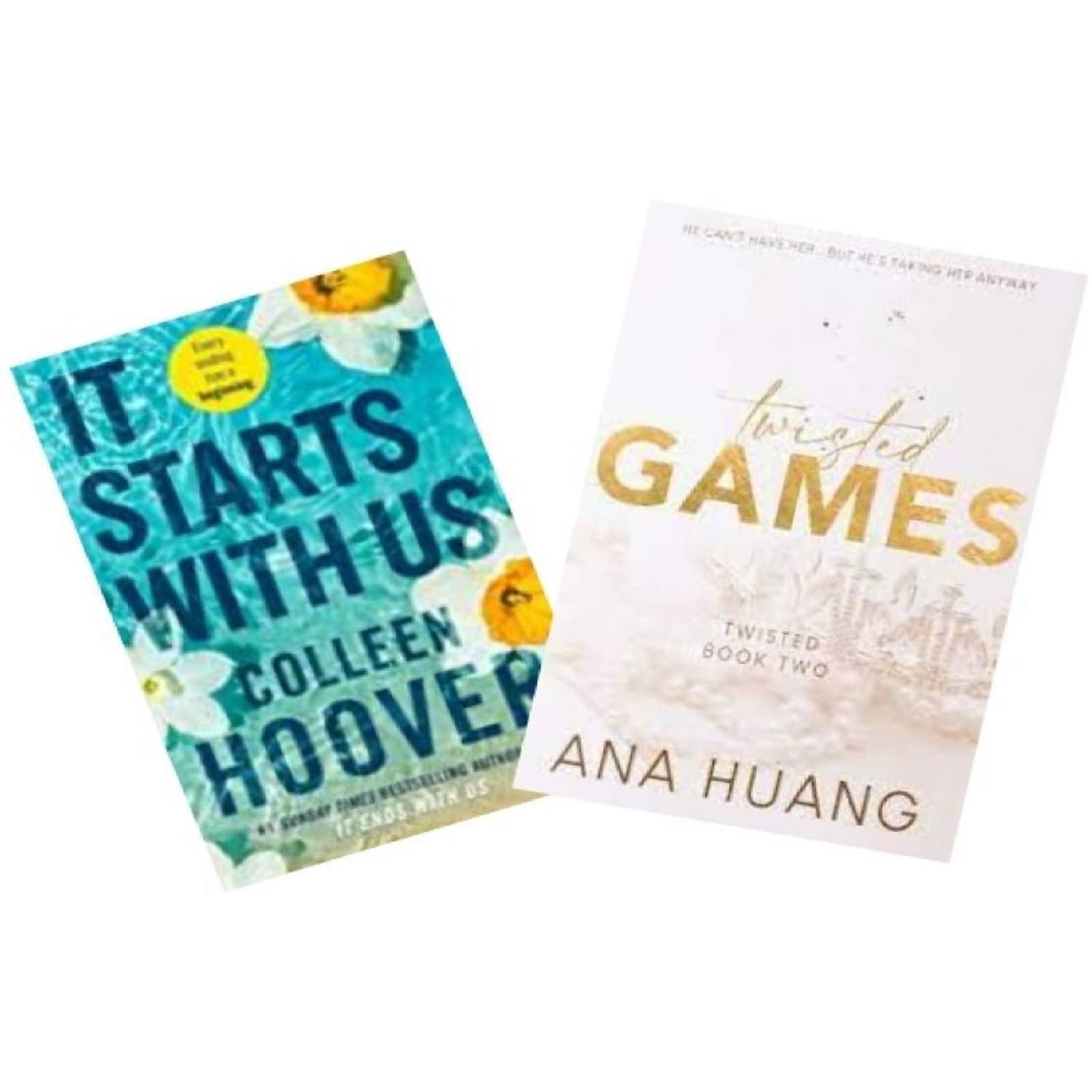     			(Combo of 2 books) It Starts with Us & Twisted Game