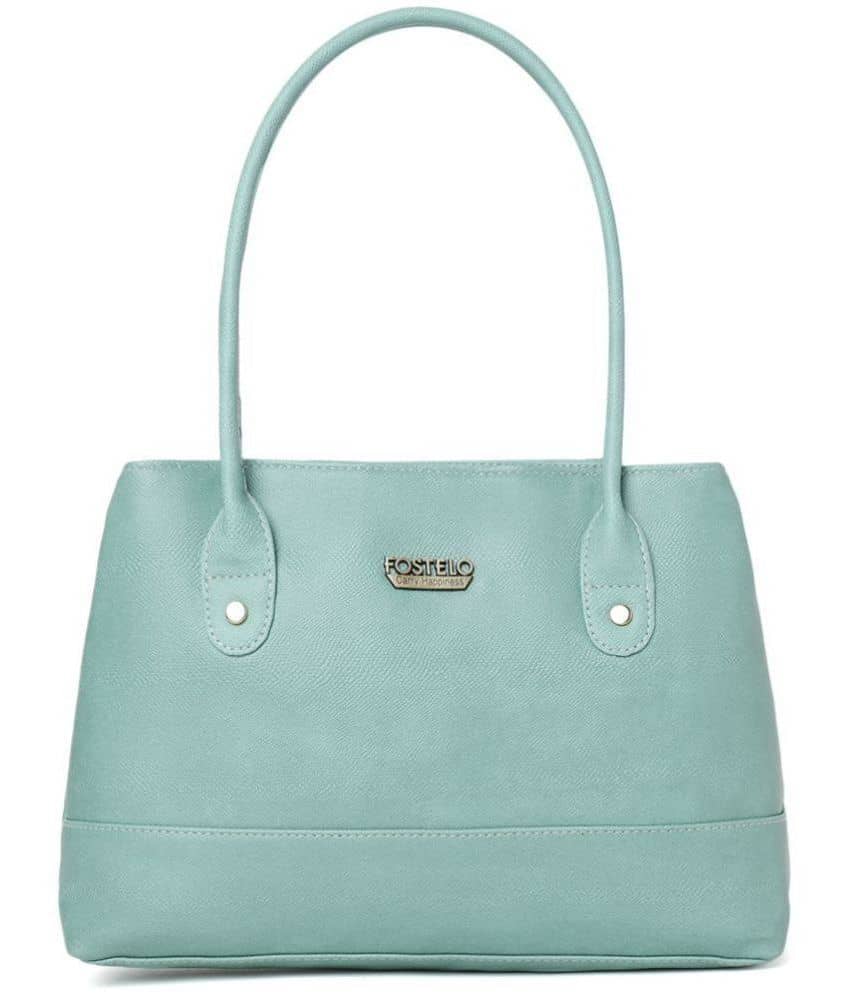 Fostelo - Sea Green PU Shoulder Bag - Handbags | Buy online on ZillyBuy