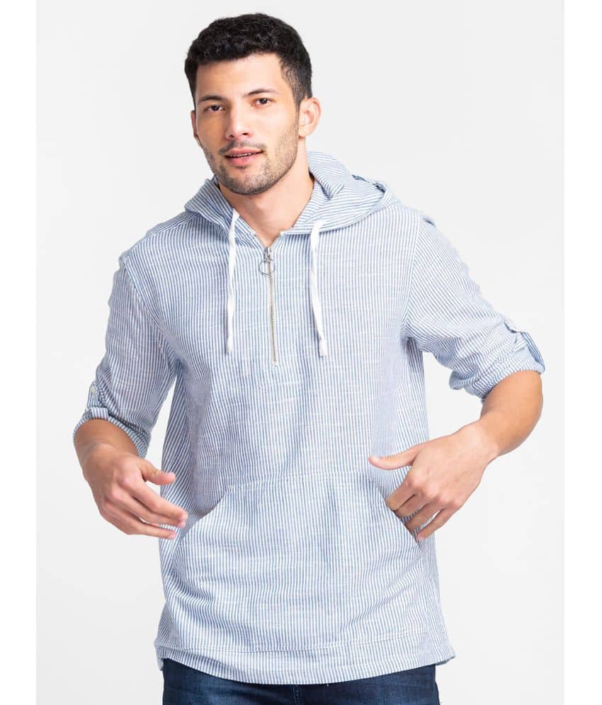 Globus - White 100% Cotton Regular Fit Men's Casual Shirt ( Pack of 1 )
