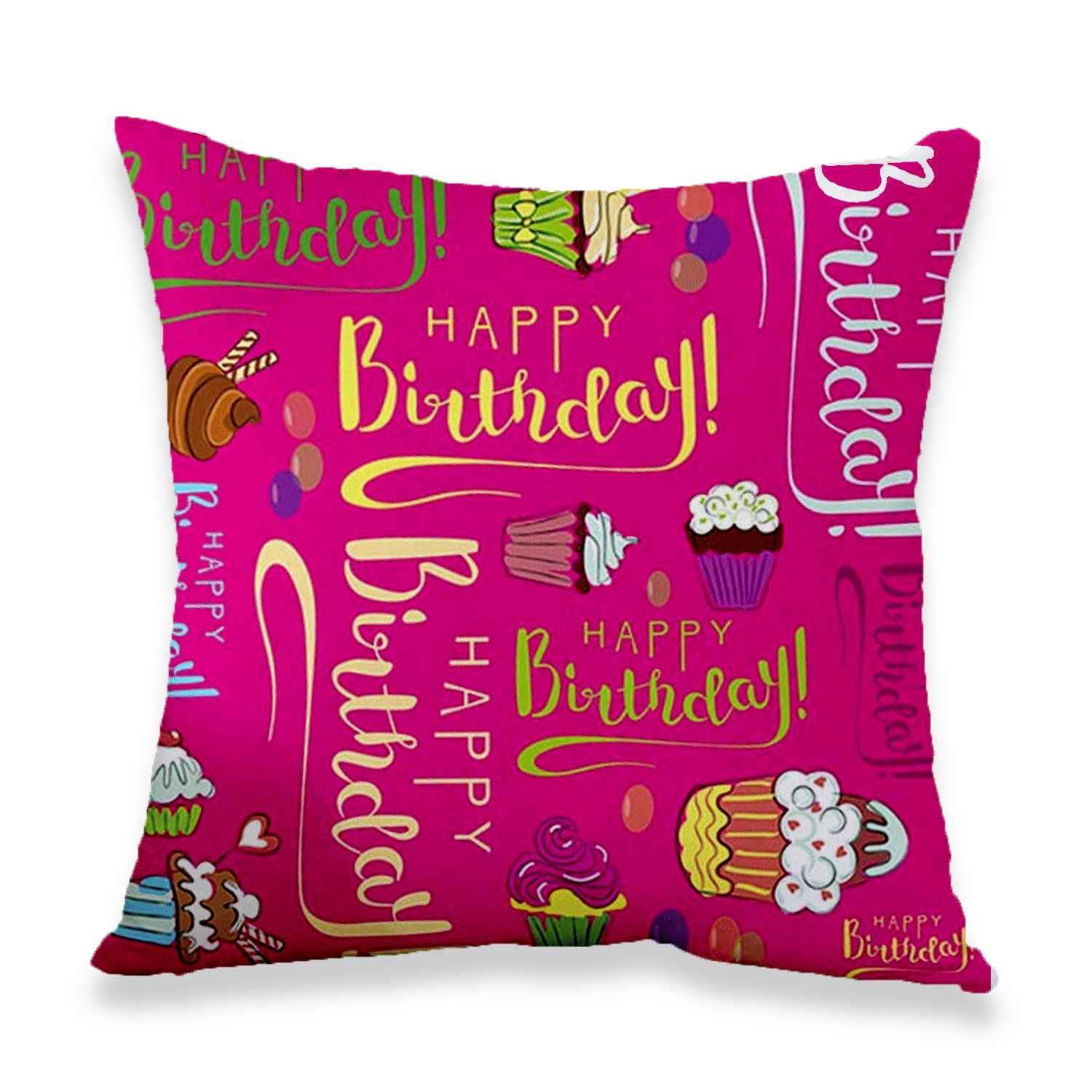     			Ros - Multicolor Nylon Gifting Printed Cushion