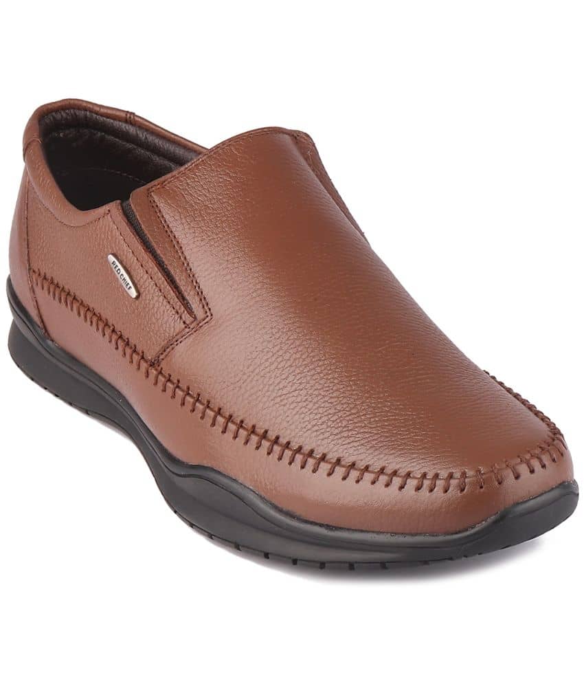 Red Chief Brown Men's Slip On Formal Shoes - Formal Shoes | Buy online on ZillyBuy