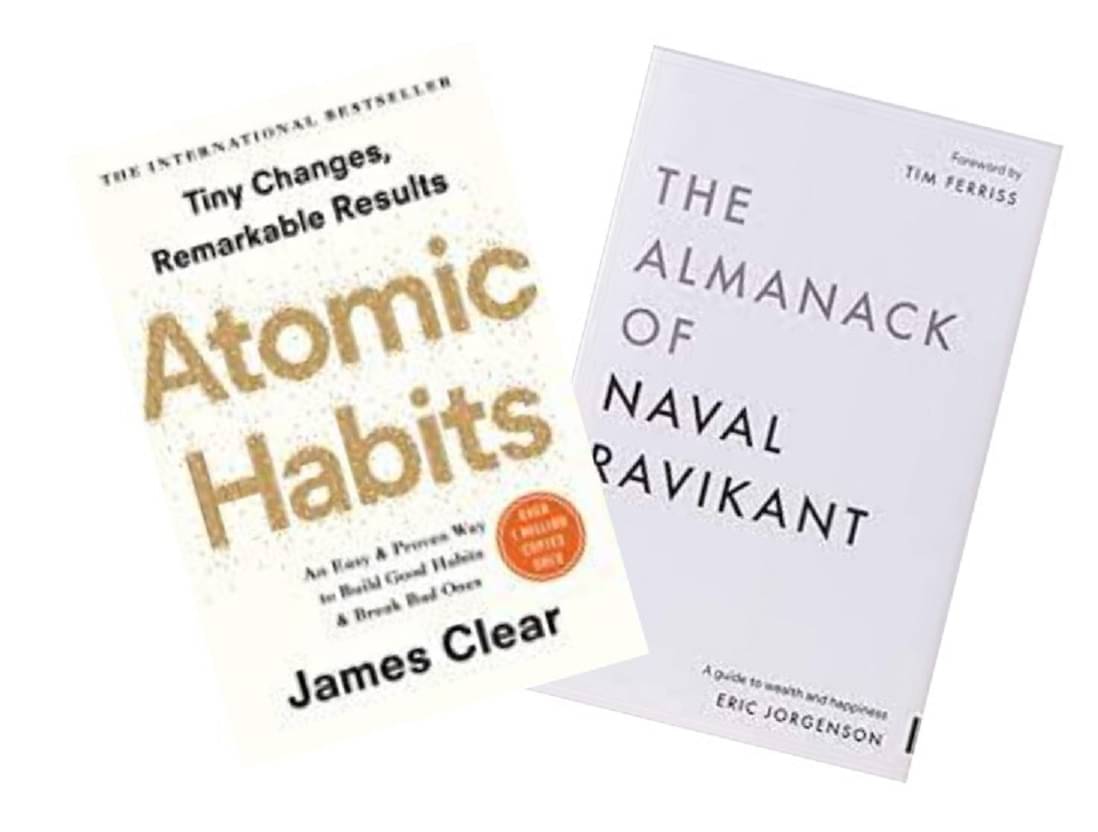     			Atomic Habits + The Almanack Of Naval Ravikant: A Guide to Wealth and Happiness