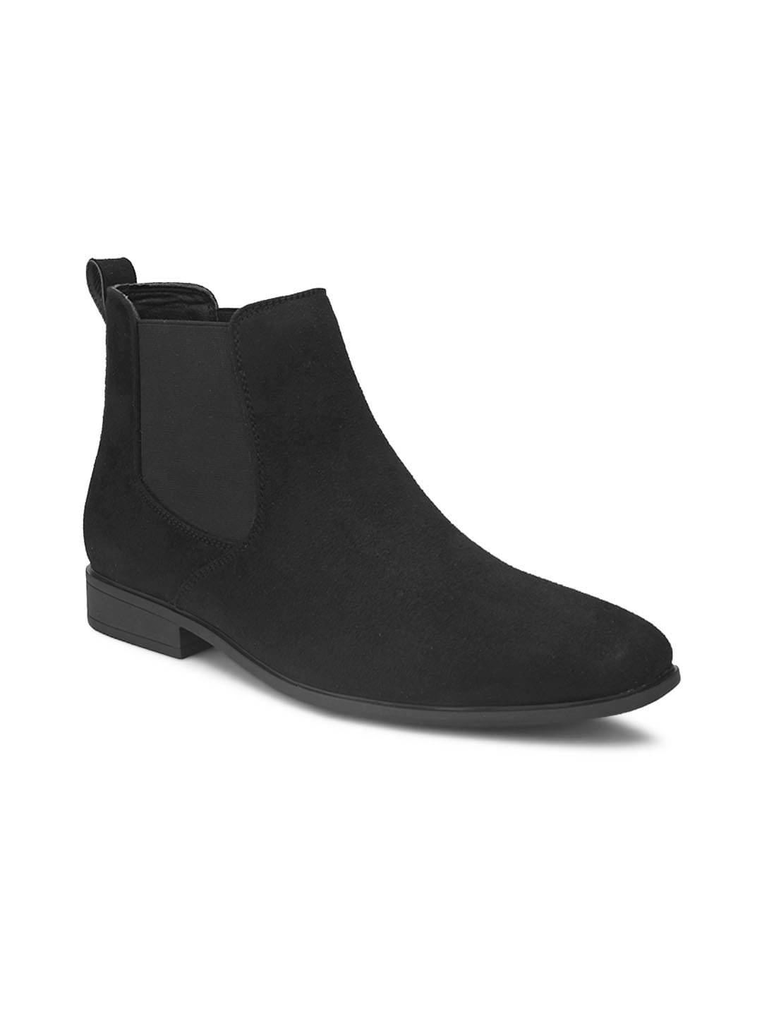     			Fentacia - Black Men's Chelsea Boots