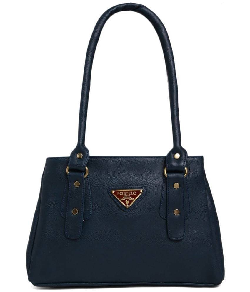     			Fostelo - Blue PU Handheld