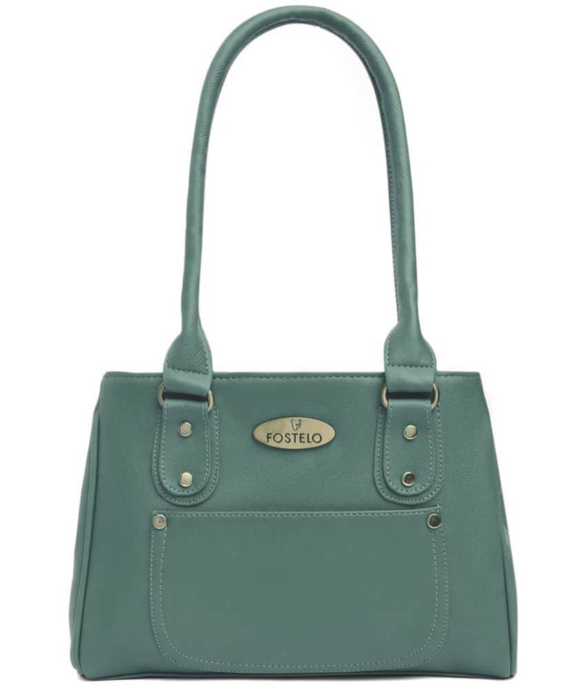 Fostelo Shoulder Bag PU Set of 1 ( Grey Melange ) - Handbags | Buy online on ZillyBuy