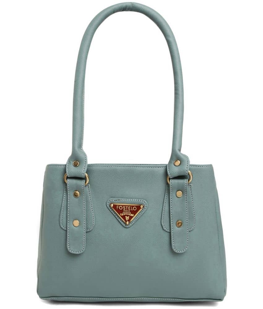 Fostelo Shoulder Bag PU Set of 1 ( Grey Melange ) - Handbags | Buy online on ZillyBuy