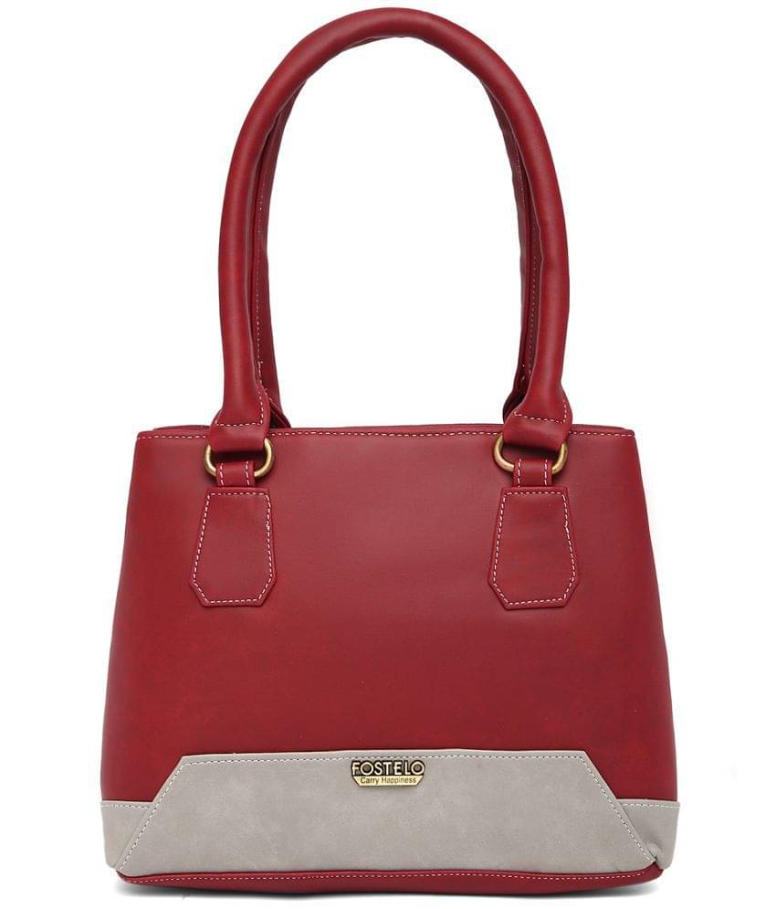     			Fostelo Handheld PU Set of 1 ( Maroon )