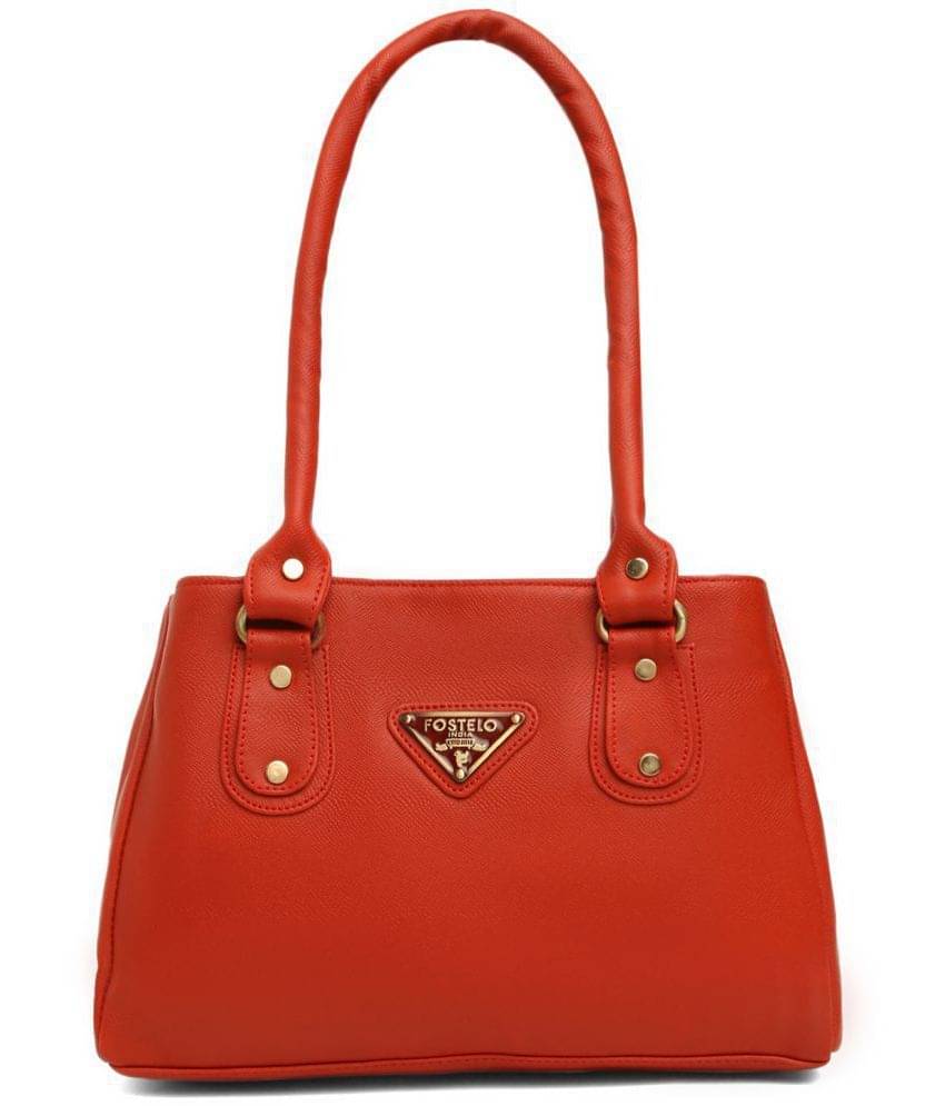     			Fostelo Shoulder Bag PU Set of 1 ( Red )
