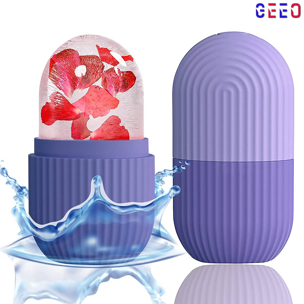 GEEO Ice Roller For Neck, Face & Eyes Massage Pack of 1 GEEO Ice Roller For Neck, Face & Eyes Massage Pack of 1