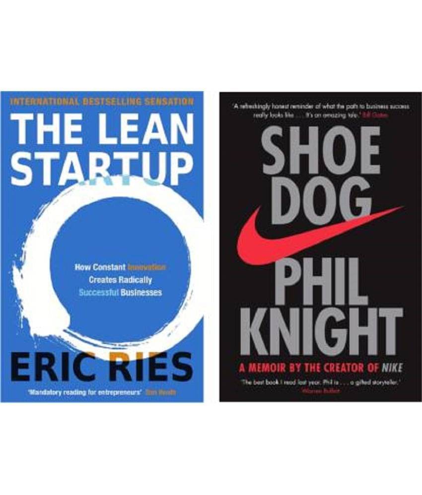     			Lean Startup + Shoe Dog (Best Selling Combo)  (Paperback, Eric Ries, Phil Knight)