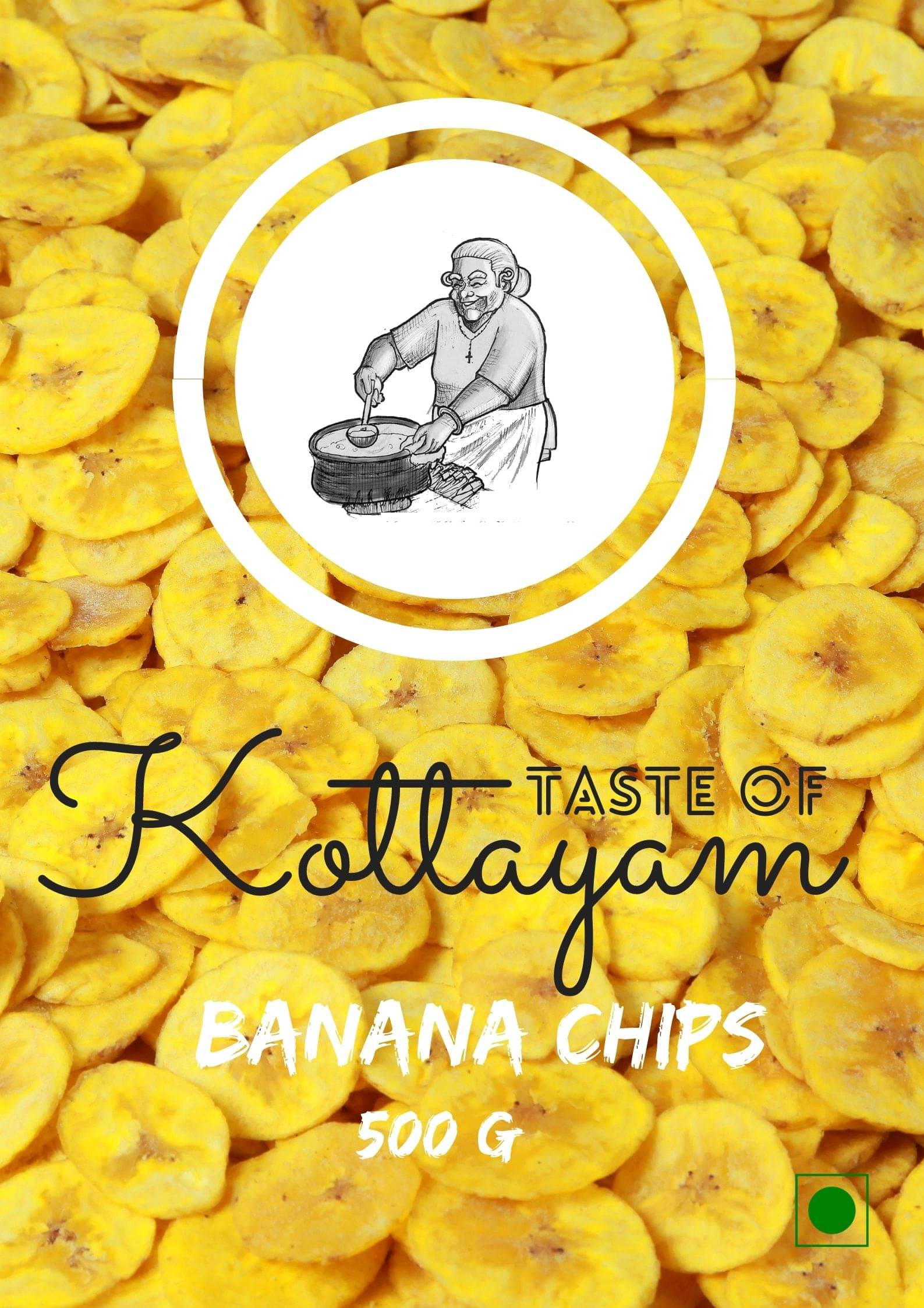     			Taste Of kottayam Banana Banana Chips 500 g