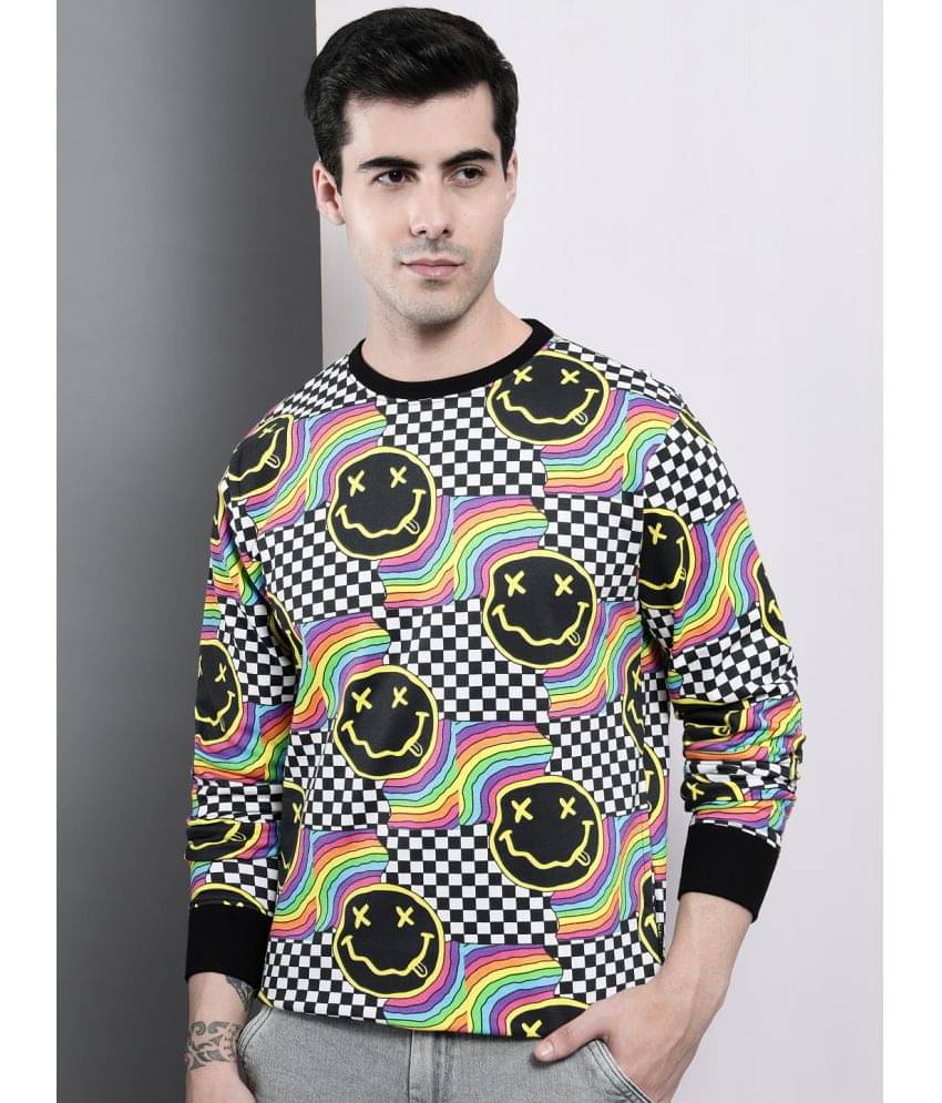     			The Dry State - Multicolor Fleece Regular Fit Men's Sweatshirt ( Pack of 1 )