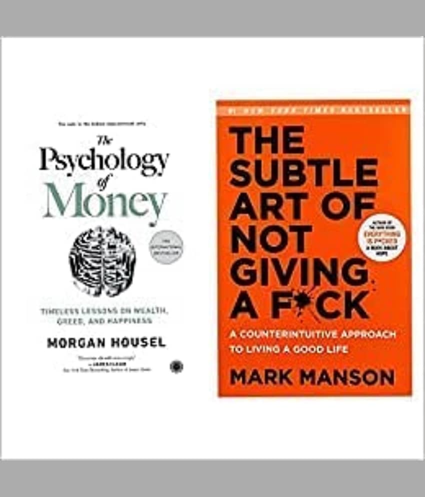 The Psychology of Money + The Subtle Art of Not Giving a F*ck POD (set of 2 books) Paperback - Stationery | Buy online on ZillyBuy