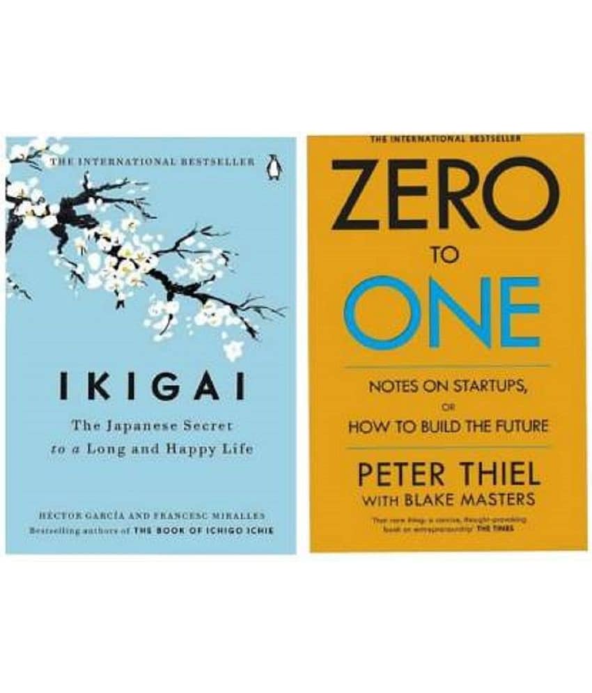 Zero To One + Ikigaiii (Paperback, Garcia Hector, Peter Thiel) - Stationery | Buy online on ZillyBuy