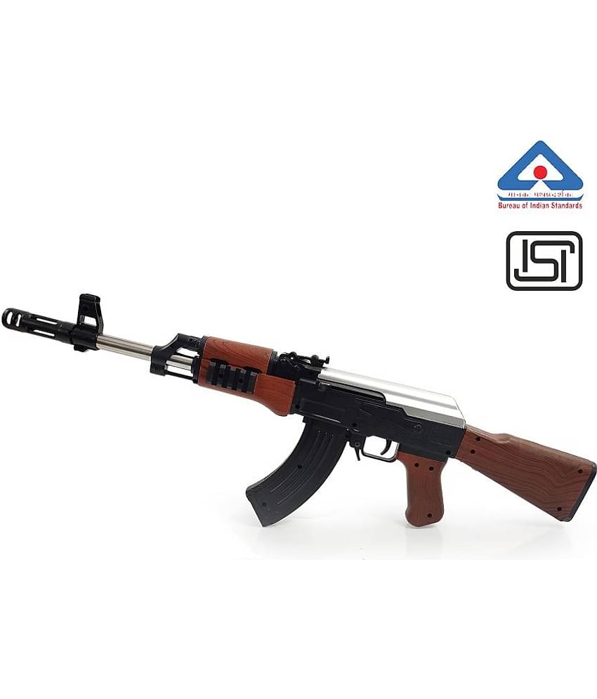 NHR Gun toys With 500 Bullets - Long Range Shooting Gun for +10 Years Kids, Bullet Gun for kids, Shooter Gun for Children's, Toy Shooting Plastic Gun, Snipper Gun, Gun, Bandook, Pistol, AK-47 Gun, Bullet Gun, Toy Gun For Kids