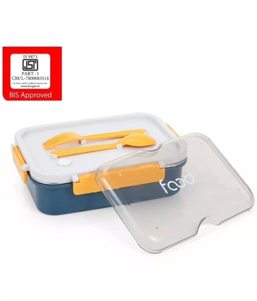     			VBE - Assorted Plastic Insulated Lunch Box ( Pack of 1 ) 750 ml
