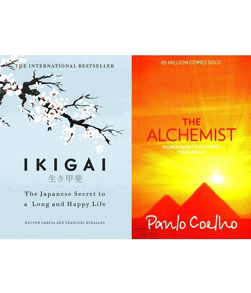 Ikigai (Hardcover) + Alchemist (Paparback) - Stationery | Buy online on ZillyBuy