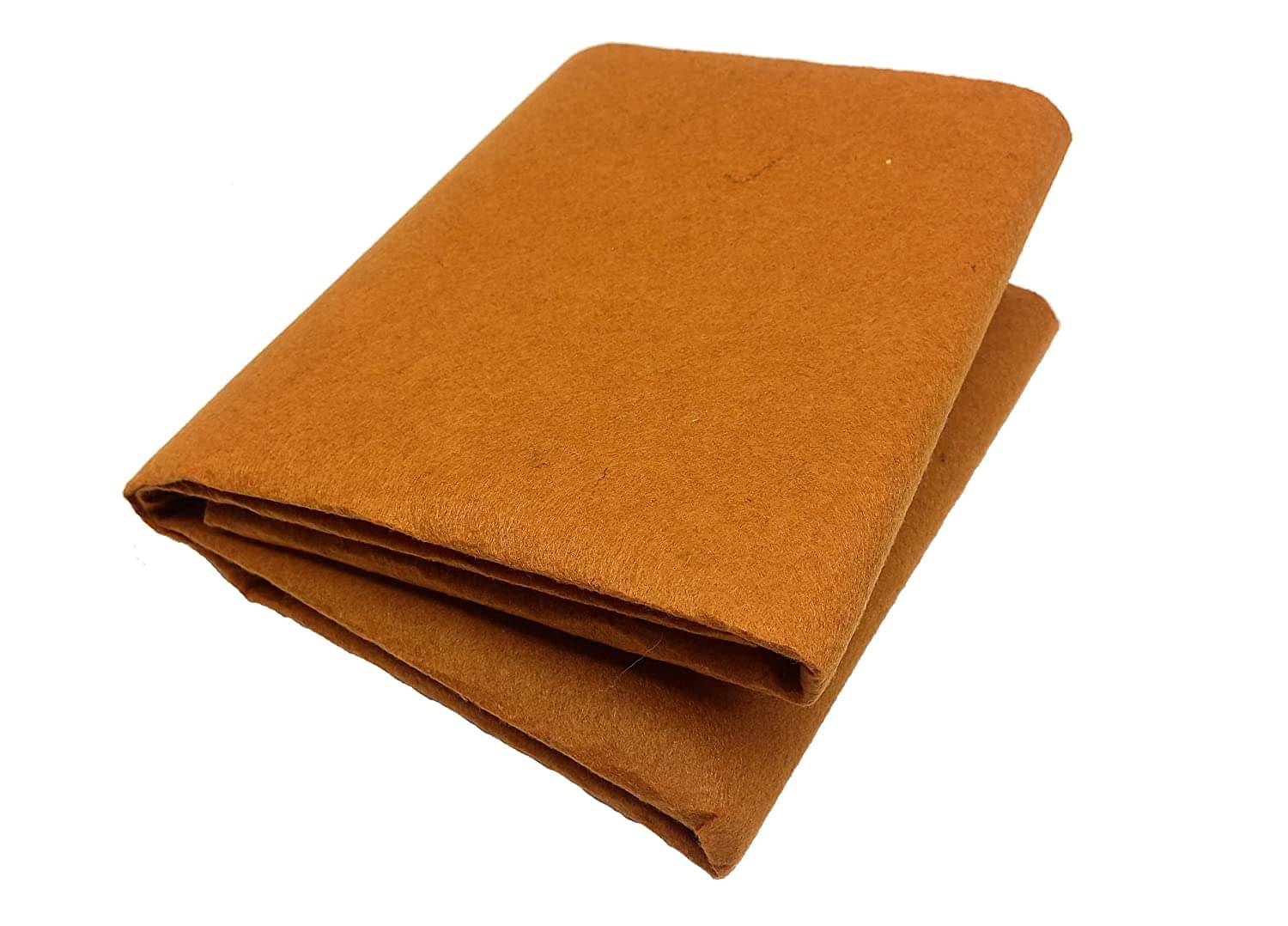     			PRANSUNITA Felt Cloth Stiff (Hard) Size 44" x 36", Full metre, Used in Art & Craft,Cutouts, Decorations, School Projects, DIY etc (Golden Brown)